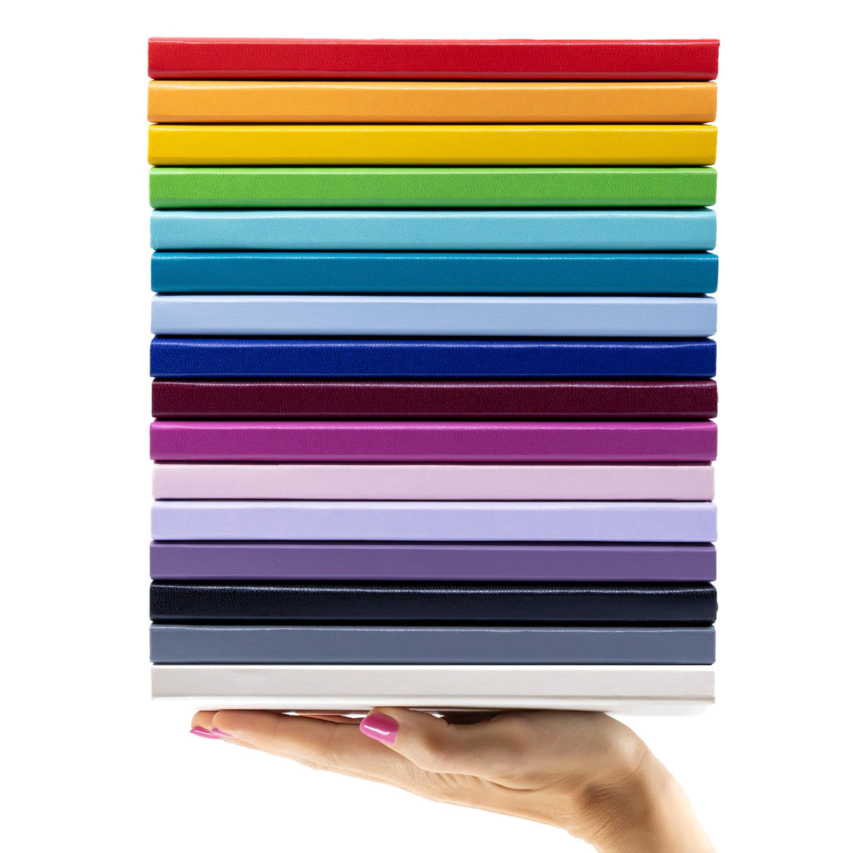 PAPERAGE Blank Journal Notebook, (Black), 160 Pages, Medium 5.6 in x 8 in - 100 GSM Thick Paper – Hardcover Journaling Notebook for Work, School, Note Taking or Sketching PAPERAGE