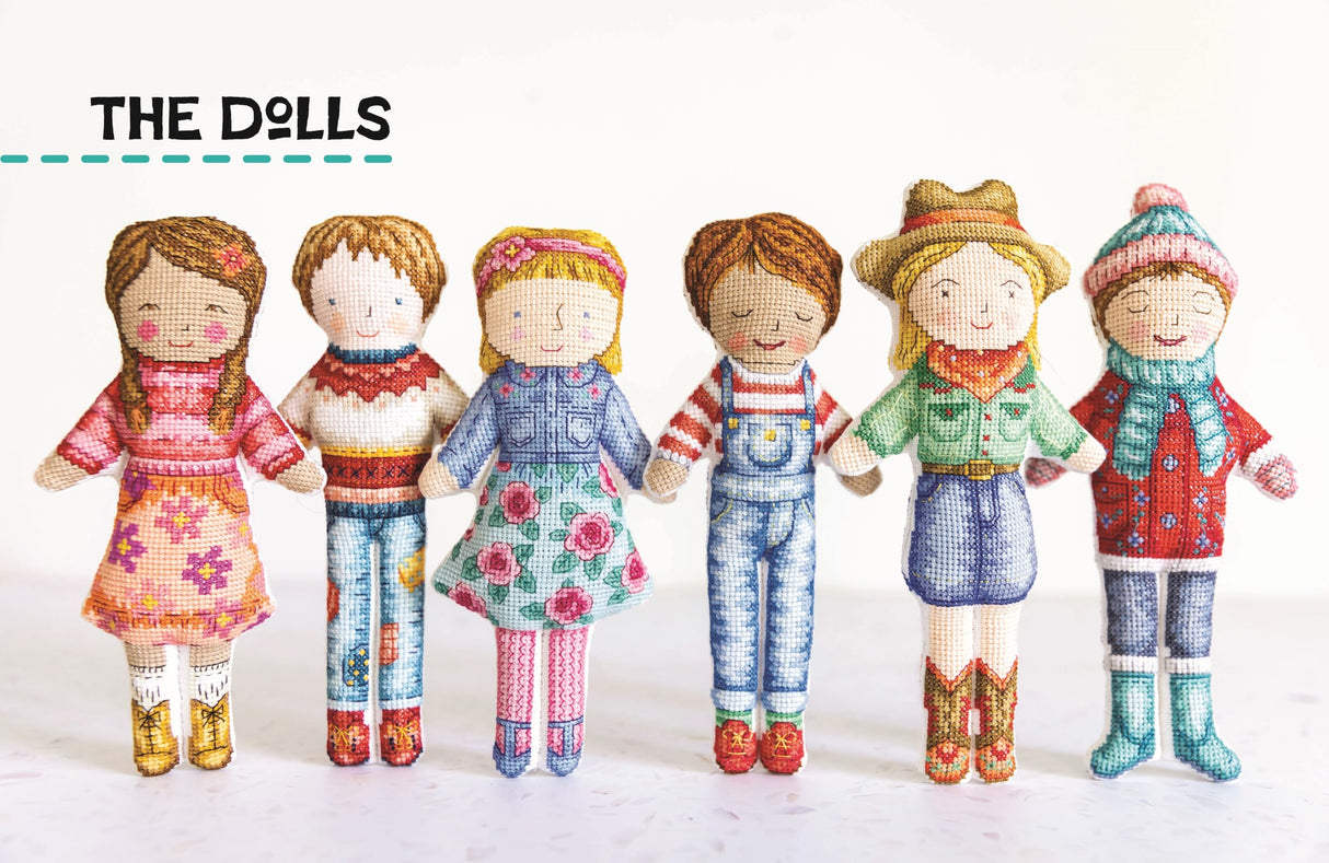 My Cross Stitch Doll: Fun and easy patterns for over 20 cross-stitched dolls WoodArtSupply