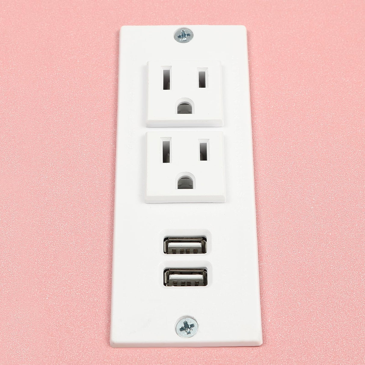 YIPONYT Mobile Standing Desk with 2 USB Ports and Outlets, Adjustable Standing Computer Desk, Standing Adjustable Laptop Cart with Wheels, Rolling Desk Laptop Cart (Pink) YIPONYT