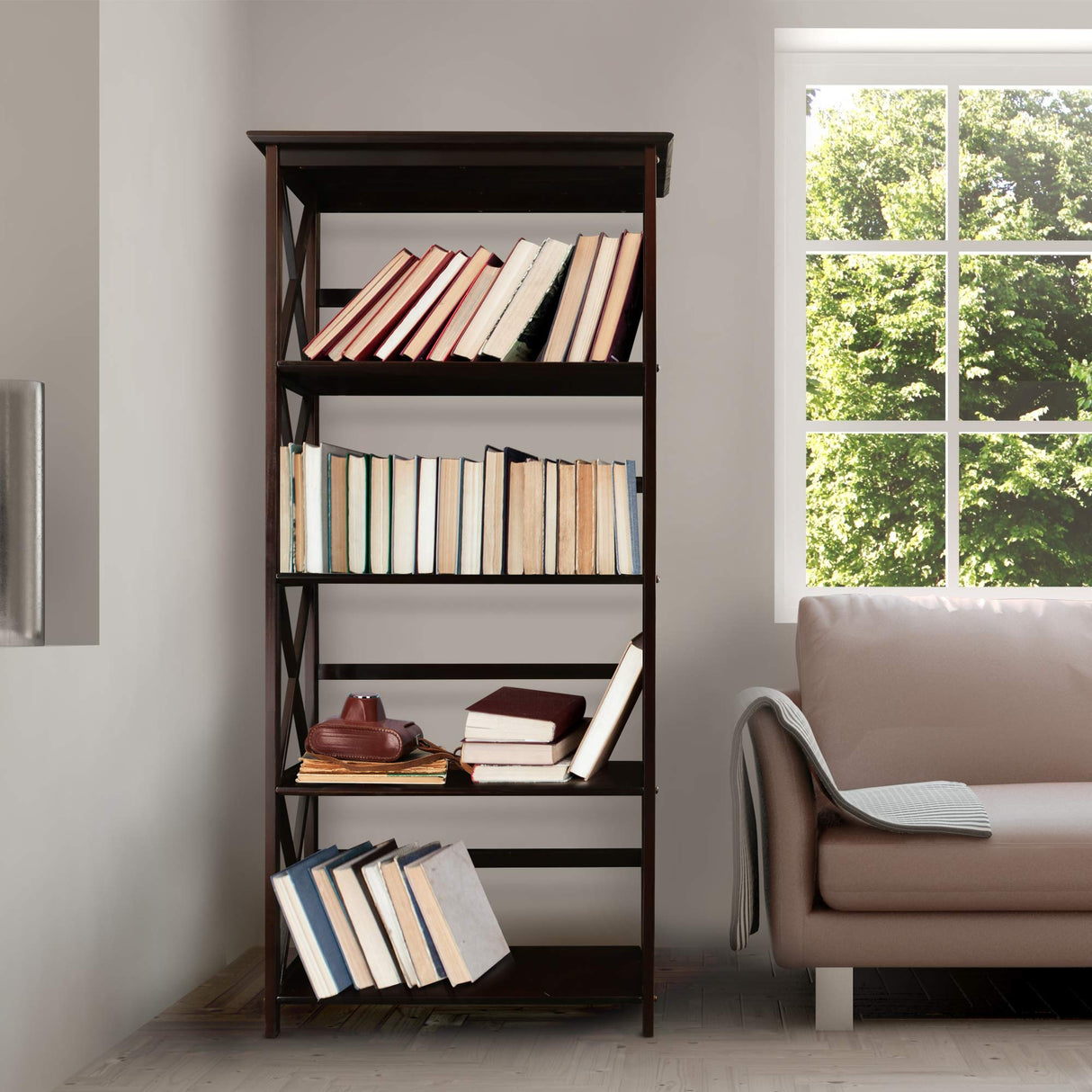 Casual Home Shelf Bookcase Casual Home