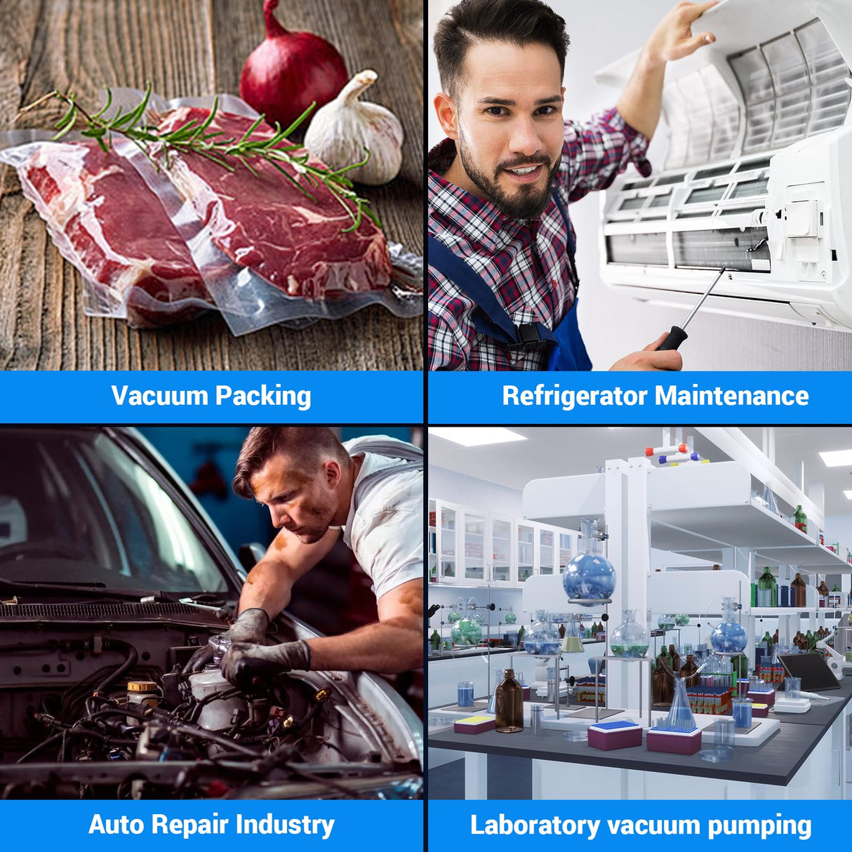 NOVORIK Vacuum Chamber with Pump Kit 3.6CFM 1/4HP Single Stage Vacuum Pump with Acrylic Lid Vacuum Chamber Kit for Stabilizing Wood, Degassing Silicone, Epoxies novorik