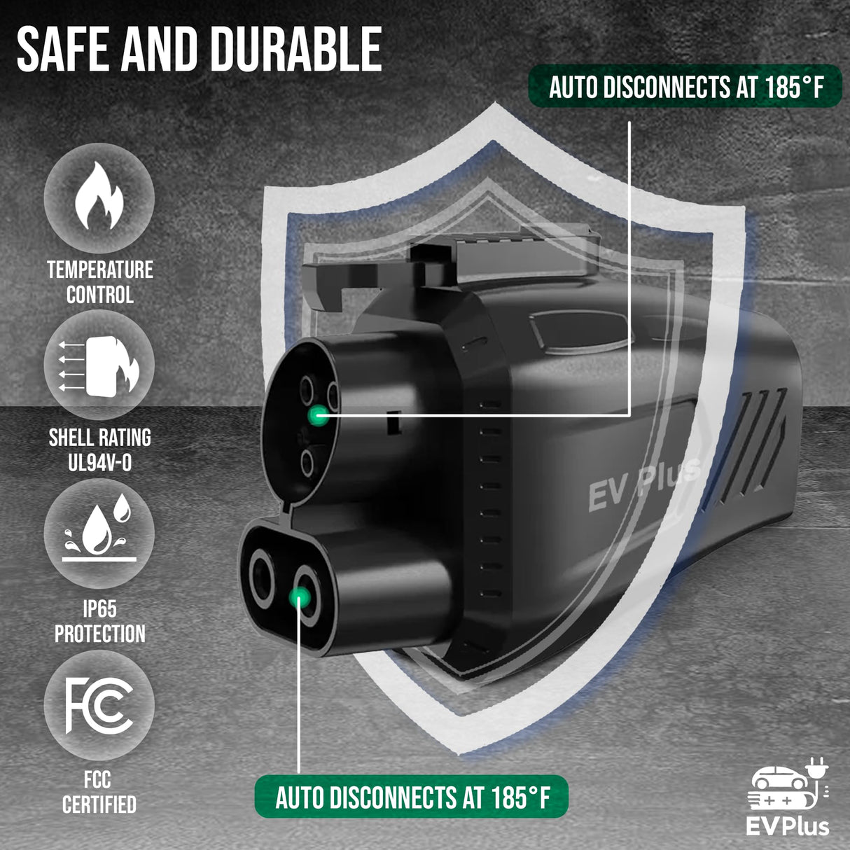 EV Plus Tesla Supercharger to CCS1 Adapter - 500A 1000V Fast Charging | NACS to CCS Converter for Mercedes, Ford, GM, Rivian, Nissan, Volvo and More EVs EV Plus