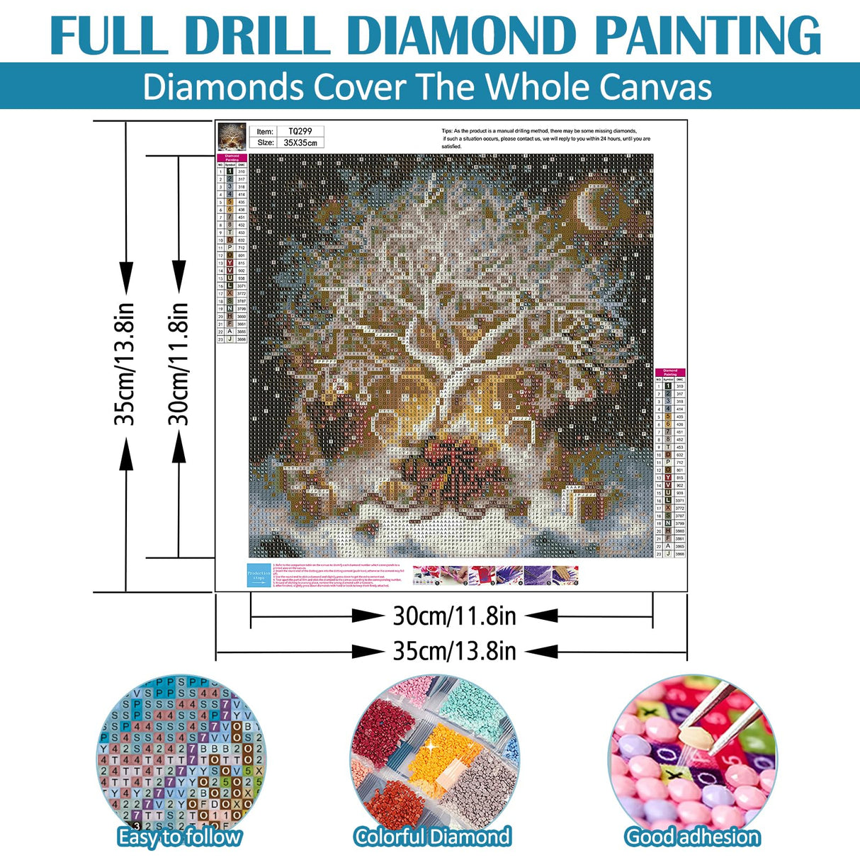 Christmas Tree of Life Diamond Art Kits for Adults, 5D Diamond Painting Kits for Adults Beginners, DIY Full Round Drill Diamond Dot Painting Gem Art Kits for Adult, Home Wall Decor 13.8x13.8 Inch VCLKDIY