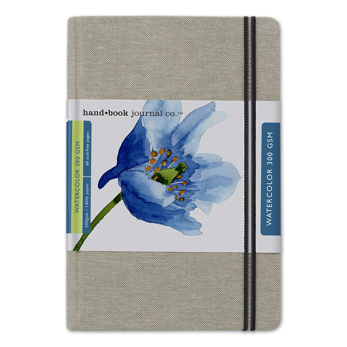 Speedball Travelogue Artist Heavyweight Watercolor Journal, Large Portrait, 140 lb / 300 GSM Speedball