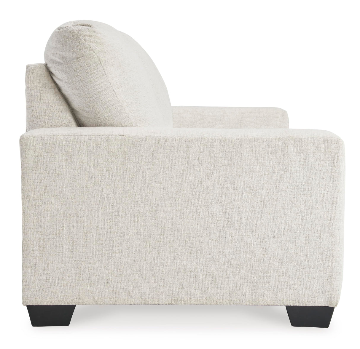 Signature Design by Ashley Rannis Coastal 2-in-1 Sofa Sleeper with Folding Gel Memory Foam Mattress, Full, White Signature Design by Ashley