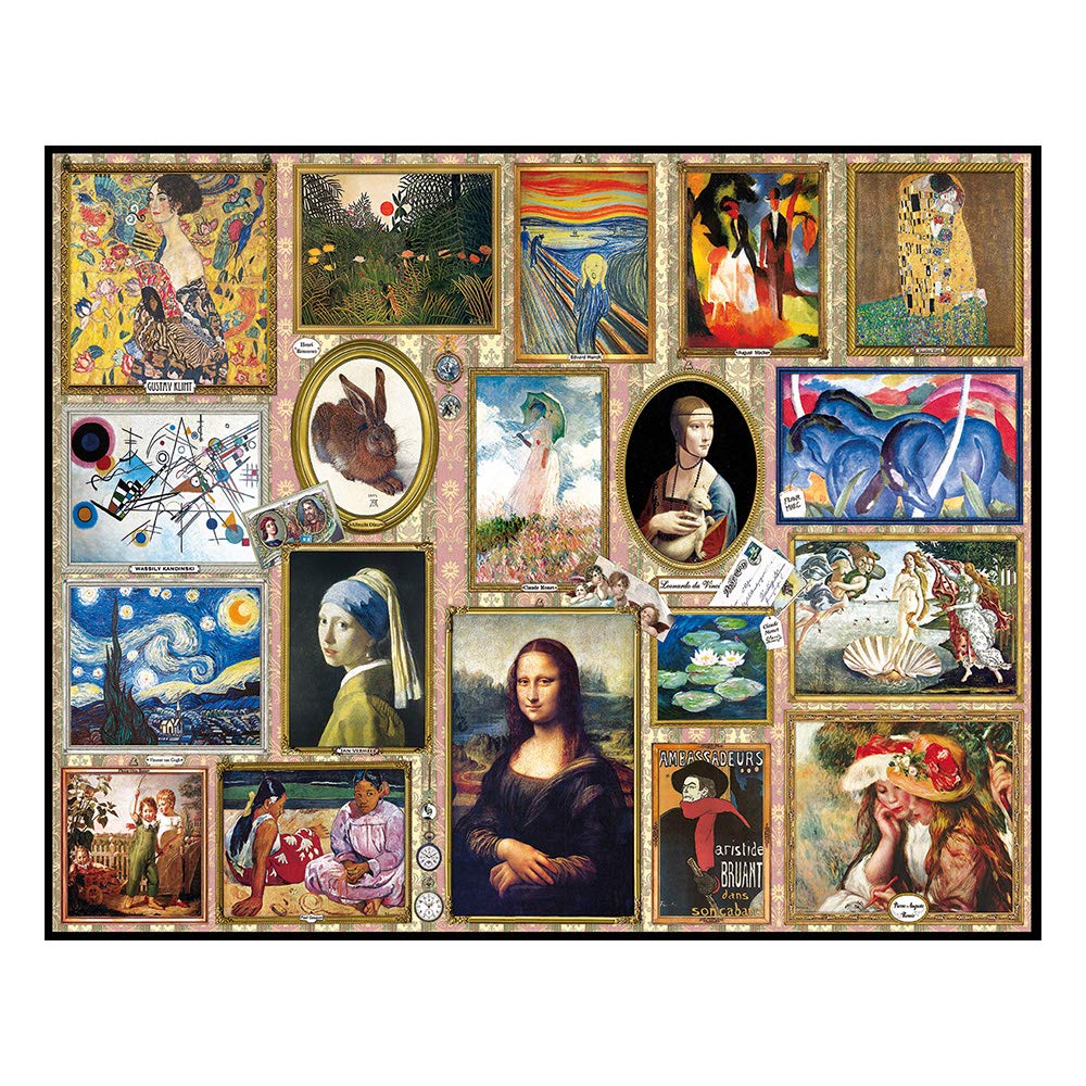 White Mountain Puzzles Great Paintings - 1000 Piece Jigsaw Puzzle White Mountain