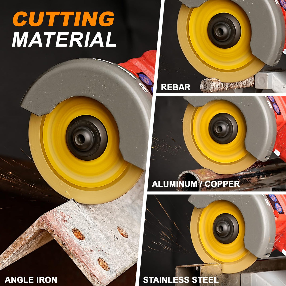 Sbestily Cut Off Wheels (2+1 Plus Kit) for Die Grinder,3 Inch,1/24" Thin,W3/8" Arbor Hole Drill Cutting Wheel for Metal and Stainless Steel, 3" Cutoff Tools Angle Grinder Cutter Disc Sbestily