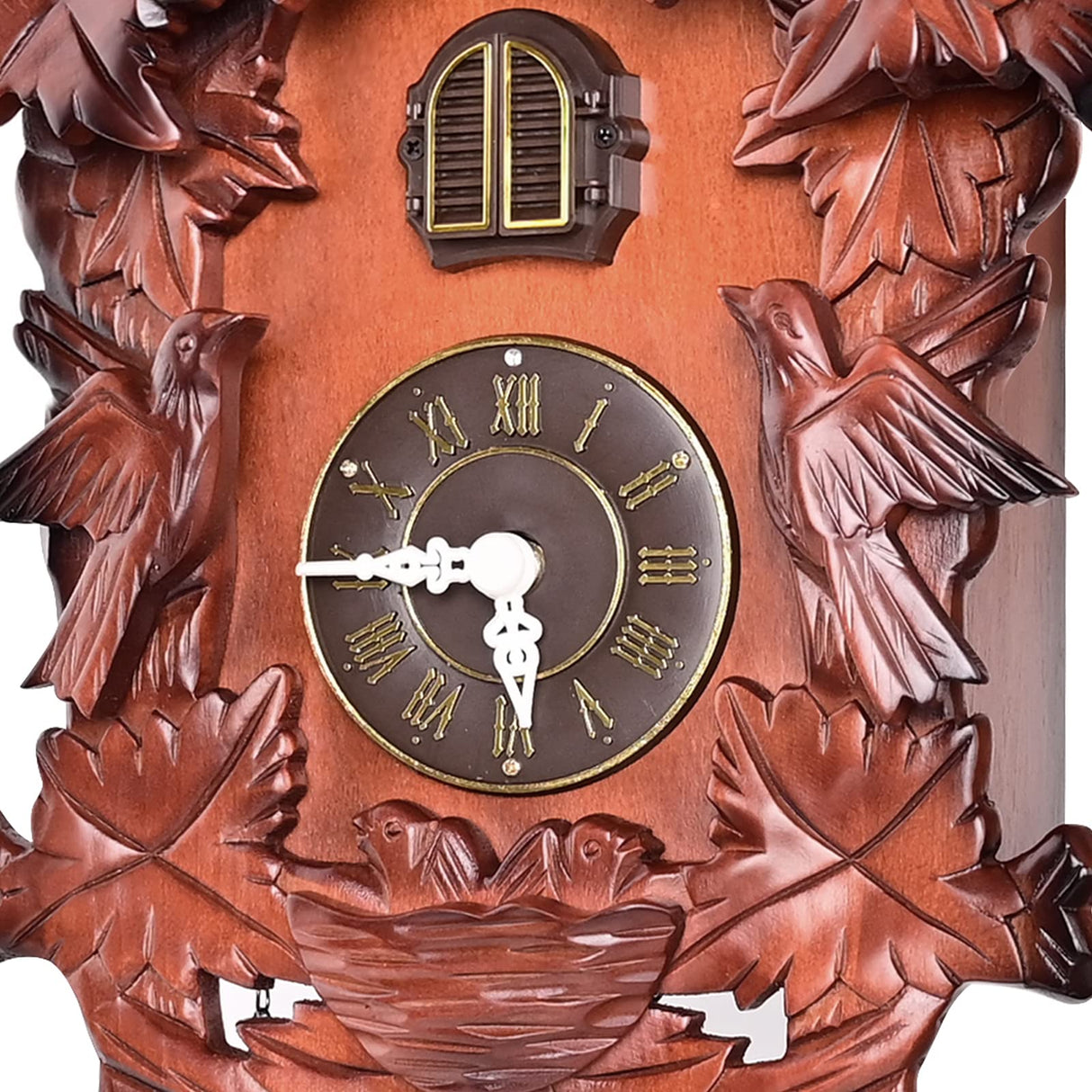 Kendal Cuckoo Clock Pendulum Quartz Wall Clock Black Forest House Home Decor Newlywed Housewarming Gifts MX316 Kendal
