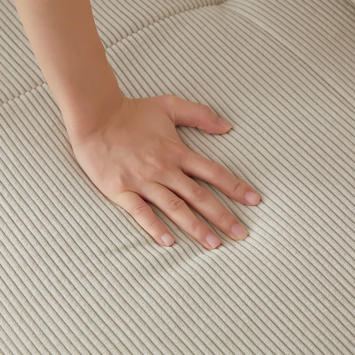 Cloud Couch β Boneless Modular Sectional Sofa with Ottoman, Oversized Sectional Couches for Living Room, Deep Seat, Soft Corduroy Fabric, Modern L-Shaped Lounge,U-Shaped Sectionals MYFUNSHOP