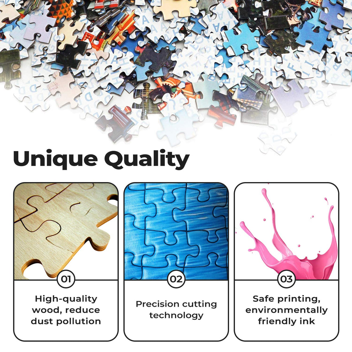 Jigsaw Puzzles 1000 Pieces for Adults - Dragon Puzzle - for Adults Teens Educational Toys Gifts(29.5x19.7 Inches) Buhoet