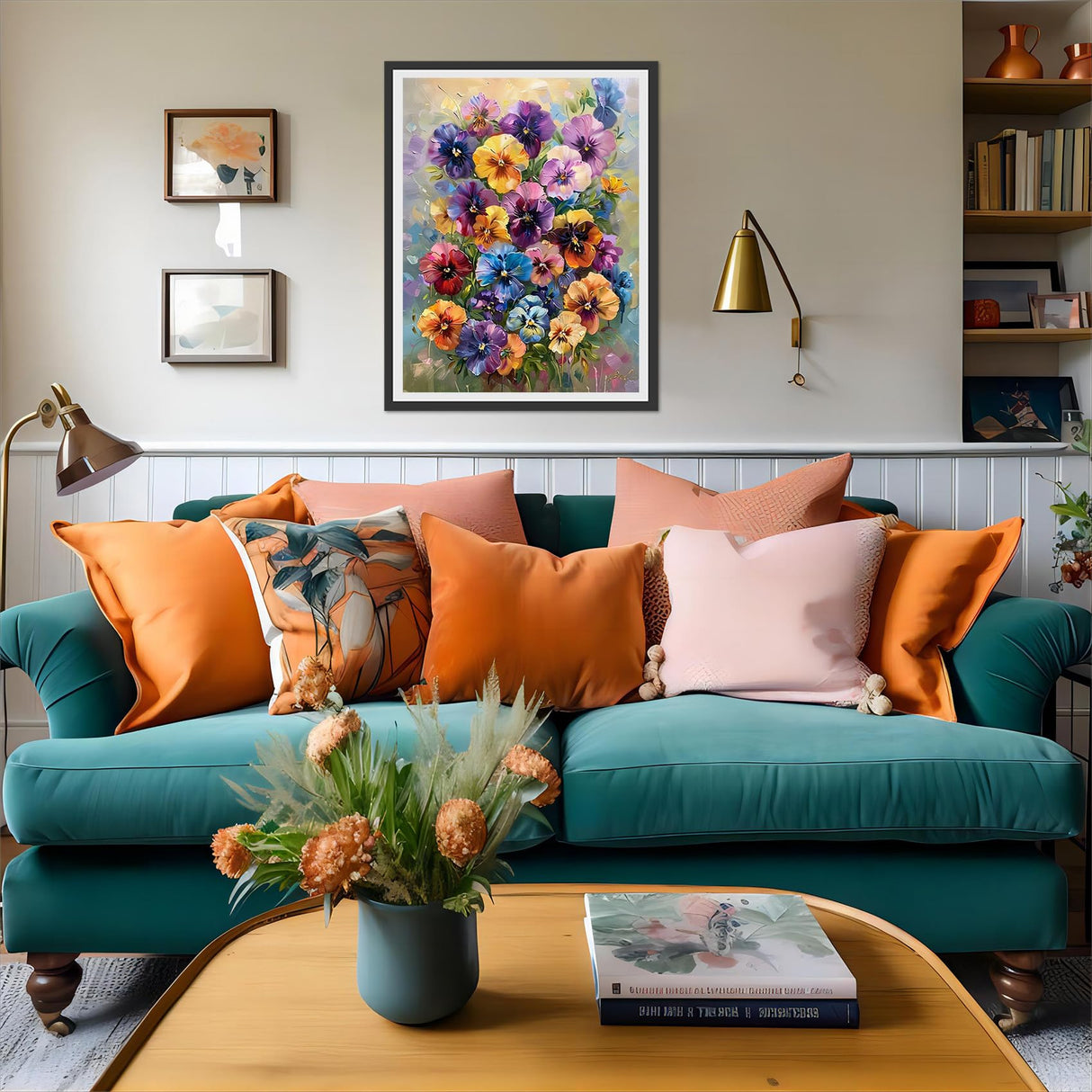 cewlonp Flowers Diamond Painting Kits for Adults-Flowers Diamond Art Kits for Adults Beginner,DIY Full Drill Gem Art for Home Wall Decor(12x16inch) cewlonp