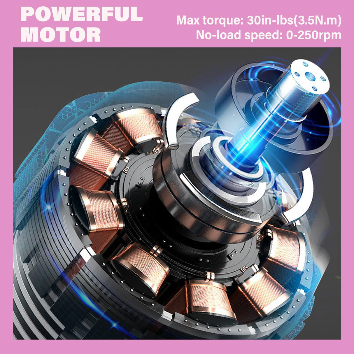 Electric Screwdriver Pink Power Drill Set for Women, 47-In-1 Screwdriver and Drill Set Rechargeable, Multifunctional Cordless 4V Electric Automatic Screwdriver Drill with Battery and Charger Home DIY Tsisixia