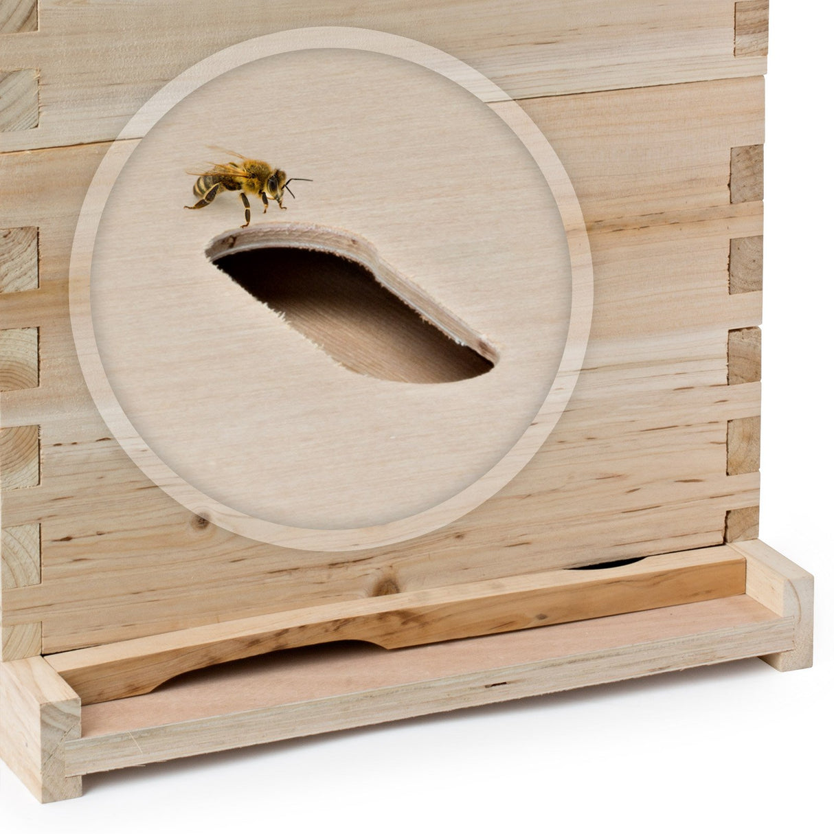 Honey Keeper Beehive 20 Frame Complete Box Kit (10 Deep and 10 Medium) with Metal Roof for Langstroth Beekeeping Honey Keeper