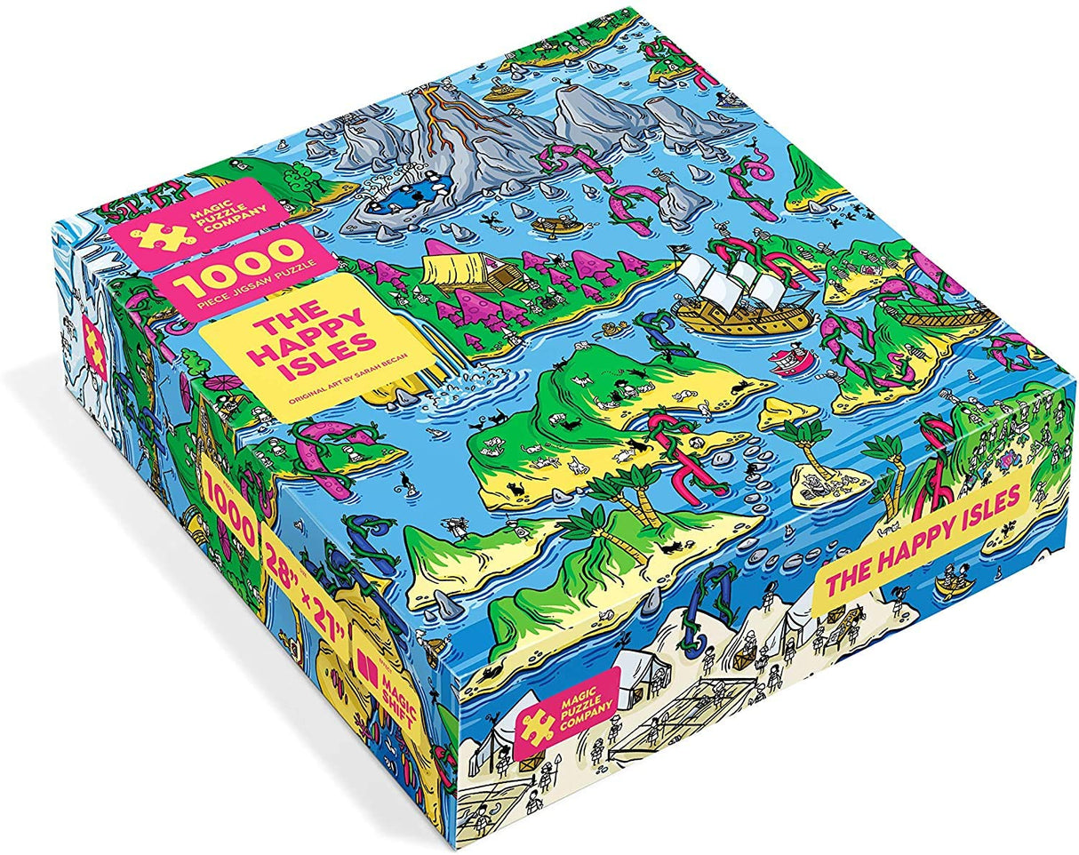 The Happy Isles • 1000-Piece Jigsaw Puzzle from The Magic Puzzle Company • Series One Magic Puzzle Company