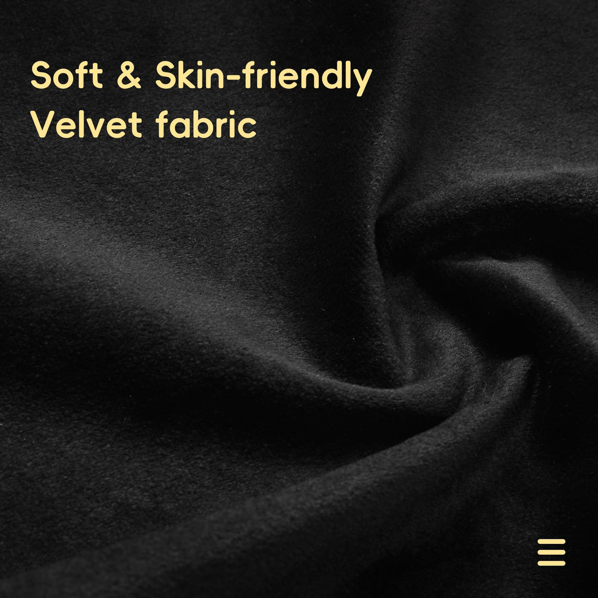 Kingfun 84" W Sectional Couches for Living Room, Velvet L Shaped Couch with Chaise and Metal Legs, 3 Seater Sofa Small Couch for Small Spaces Bedroom, Black Kingfun