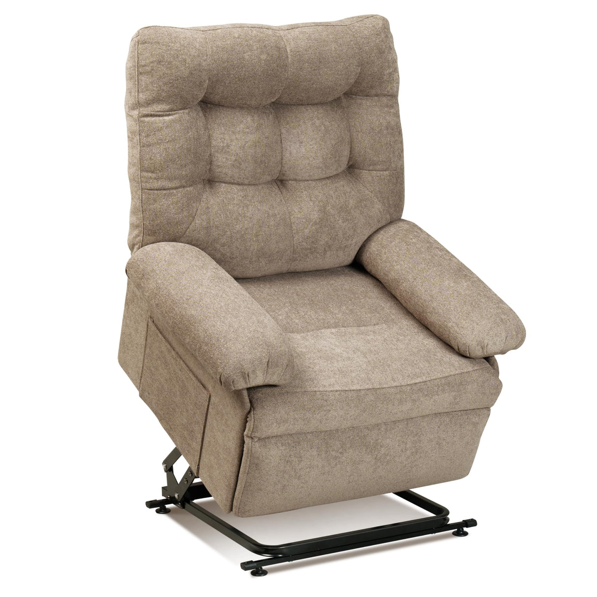FLEXISPOT XL1 Power Lift Recliner Chair for Elderly, Triple Motor Electric Lift Chair with Infinite Position, Side Pockets, Stand Assist for Seniors, Single Sofa for Living Room Bedroom (Brown) FLEXISPOT