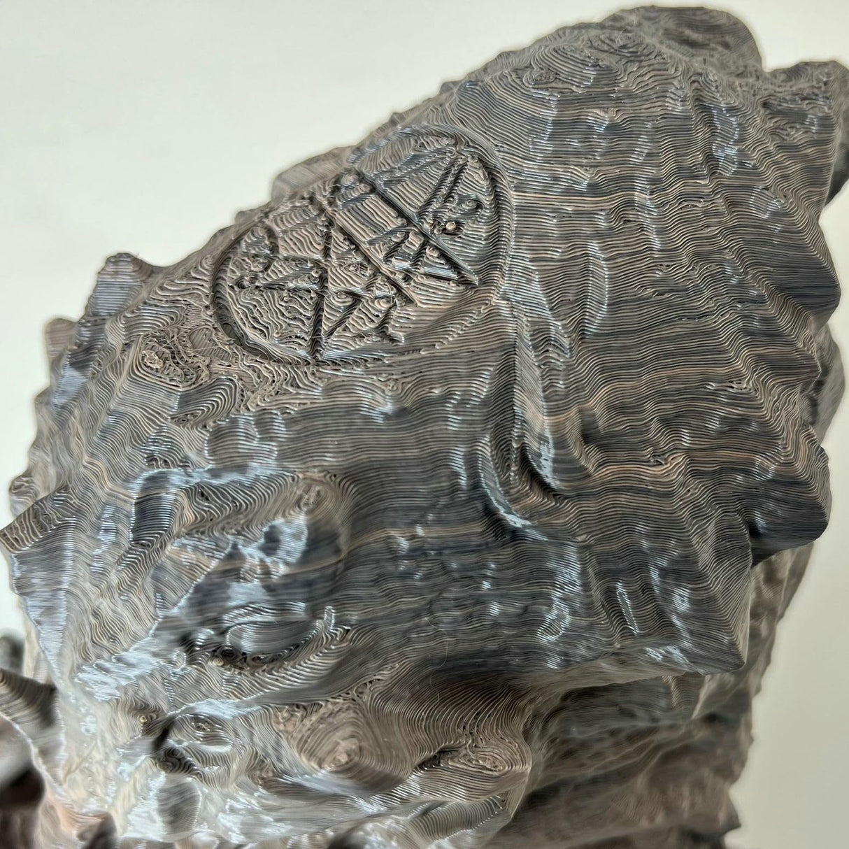 3DimsFila 3D Printer PLA Filament 1.75mm,Rock Stone Color,Brown Yellow Black,Multi Color Filament Net Weight 1kg for Ender3 CR10 3DimsFila