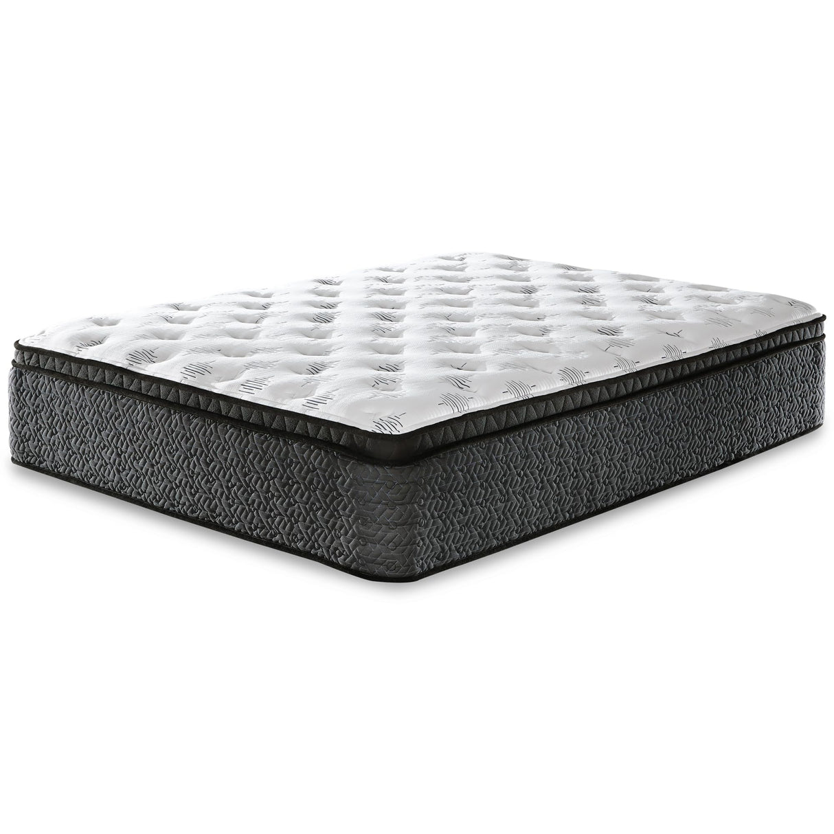 Signature Design by Ashley Queen Size Ultra Luxury 16 Inch Hyper Cool Euro Top Hybrid Mattress with Cooling Gel Memory Foam Signature Design by Ashley