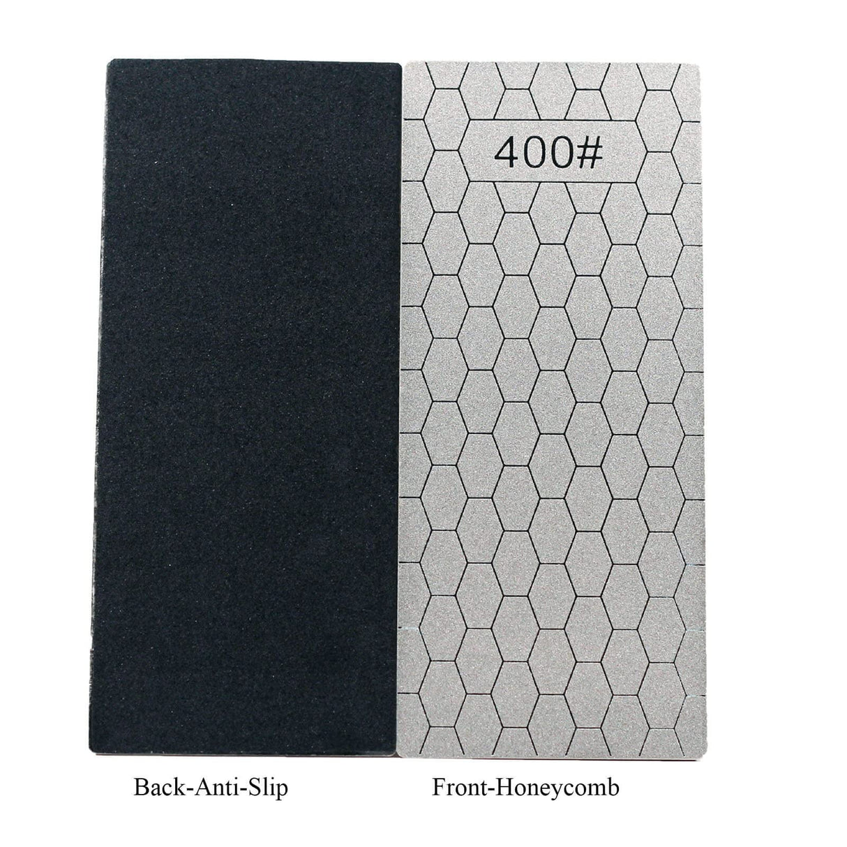 Jewboer 4 Pieces Diamond Sharpening Stone Set,Diamond Lapping Plate Coarse/Medium/Fine Grit Sharpener,400/600/1000/1200 Grit Jewboer