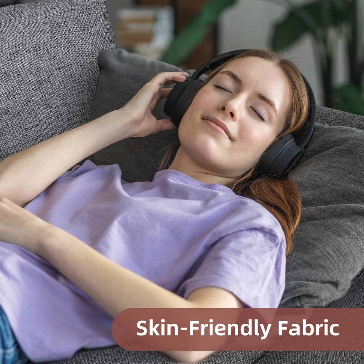 JAMFLY Sectional Sofa Couch Convertible L Shaped Sofas with Ottoman Small Sectional Couches for Living Room, 3 Seater Couch for Small Spaces, Dark Grey JAMFLY