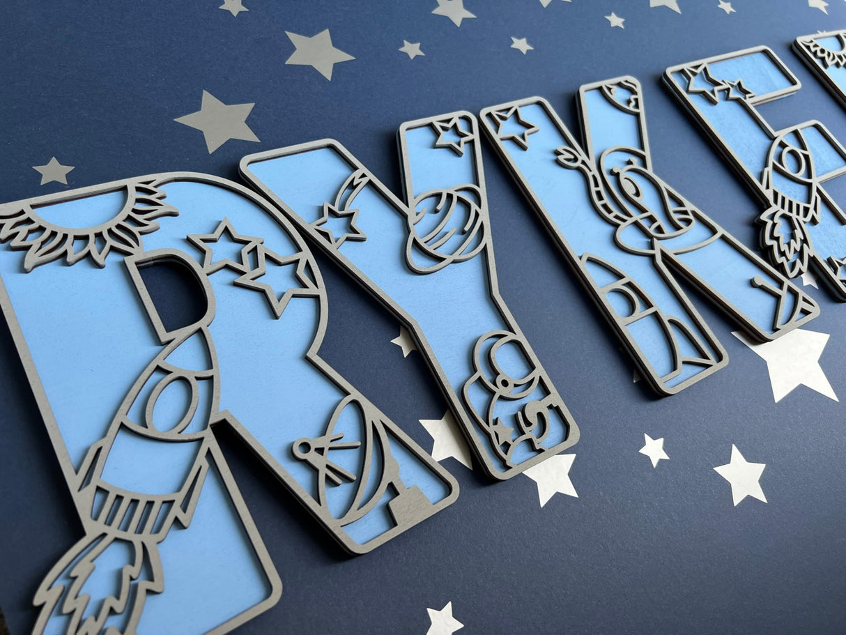 Personalized Wooden Name Sign for nursery, Wall letters Customized Name Sign Baby Room Decor, Baby Nursery Name Sign Wood Signs Personalized Baby Name Sign, Personalized Name Sign Wooden Baby Sign MONTOJOY