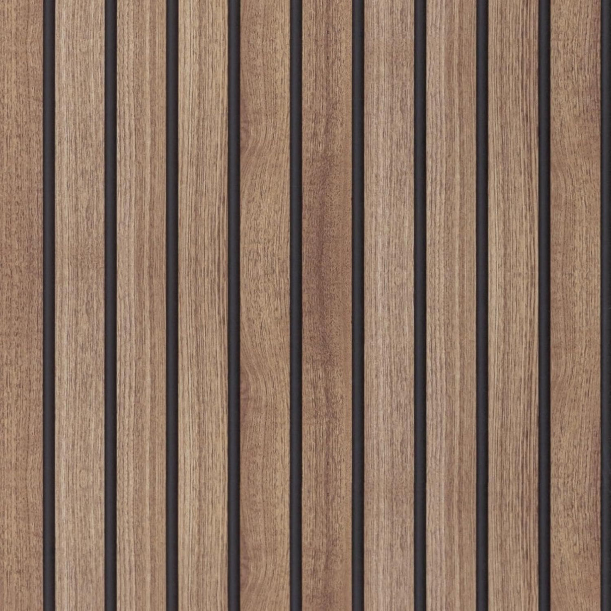 Abyssaly Wood Slat Wallpaper, Brown Shiplap Wood Grain Contact Paper Peel and Stick, Removable Self Adhesive Faux Wood Panel Wall Covering for Cabinets and Drawers 17.7 in X 236.2 in Abyssaly