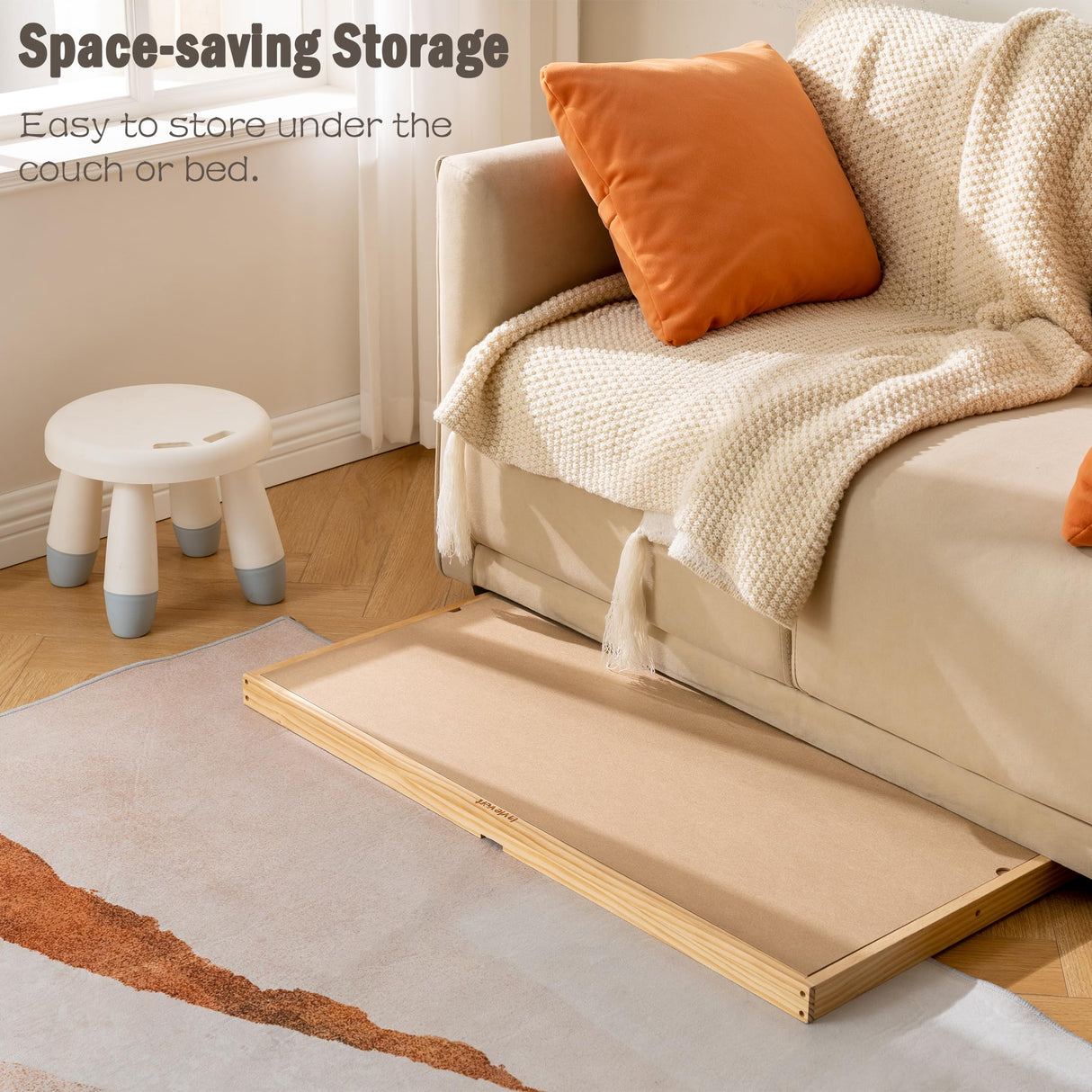 Lavievert Adjustable Jigsaw Puzzle Board with Wooden Cover, 5-Tilting-Angle Puzzle Easel for Adults, Portable Puzzle Table with Non-Slip Surface for Games Up to 1500 Pieces LAVIEVERT