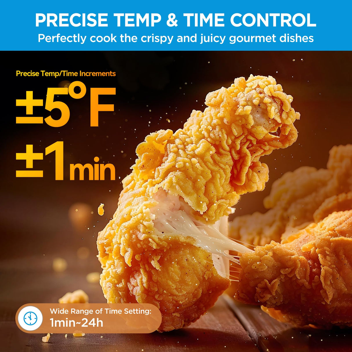 Midea Flexify French Door Toaster Oven Air Fryer Combo, 26.4 QT, Extra Large Air Fryer Countertop Oven 10-in-1 Combo, 25% Faster Cooking and 90% Less Oil, Stainless Steel Midea