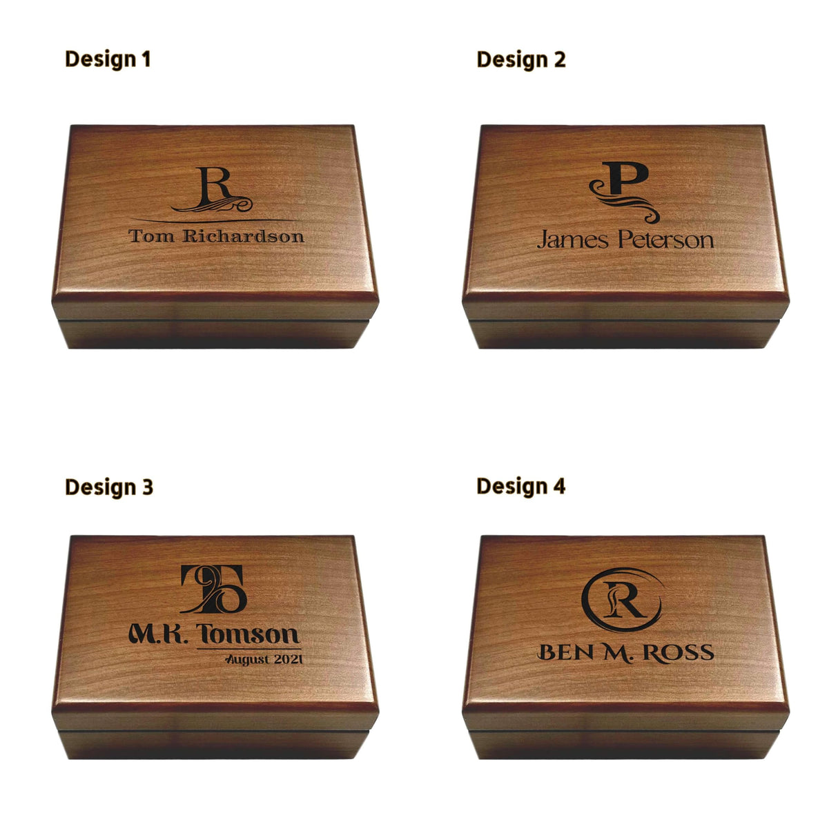 Personalized Walnut Gift Box, Luxury Mens Jewelry Box, Groomsmen Wooden Box, Men's Keepsake Box, Best Man Wood Box, Wooden Box Birthday Gift Generic