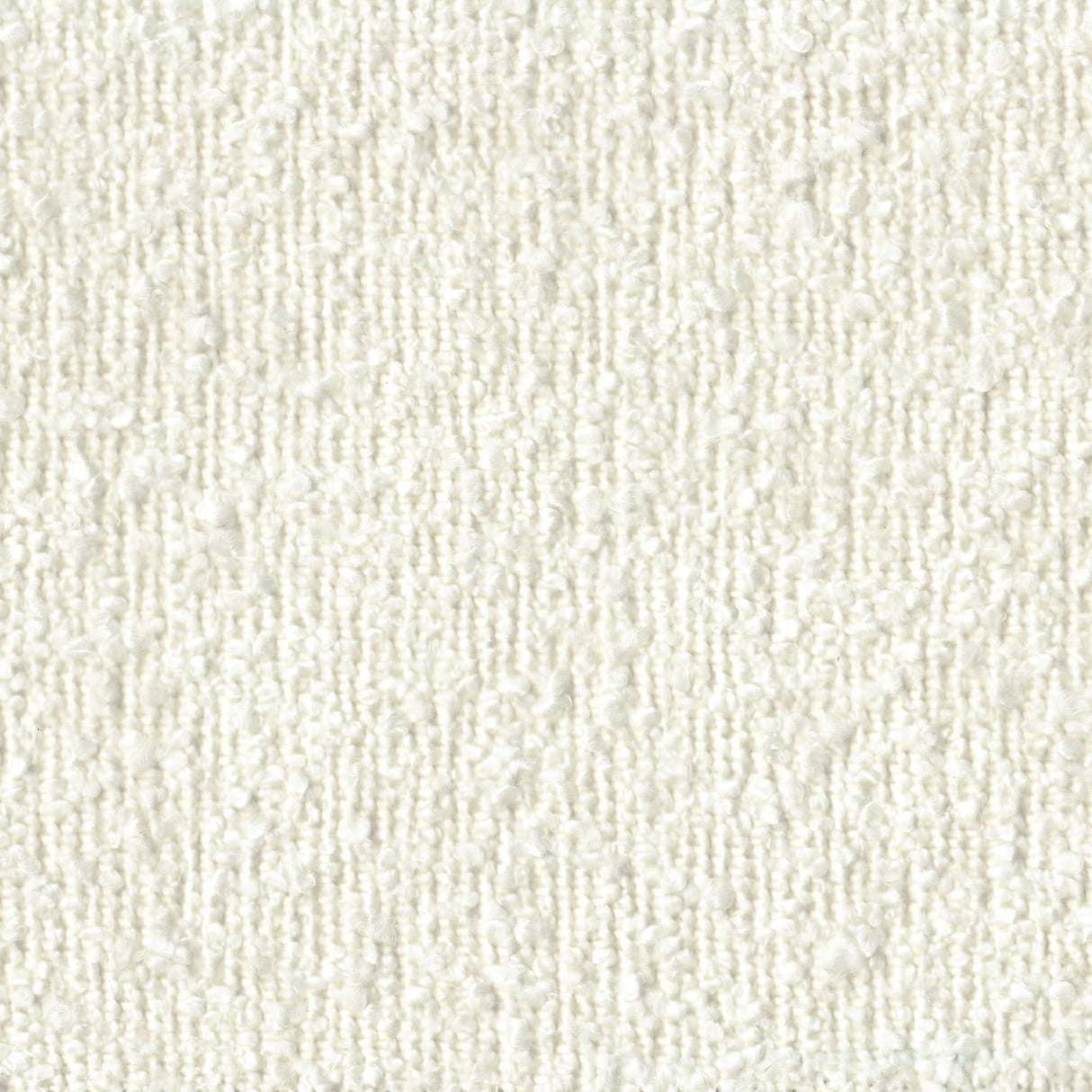 HomePop Storage Round Ottoman with Removable Lid Home Décor|Upholstered Round Foot Rest Ottoman - Cream Boucle HomePop