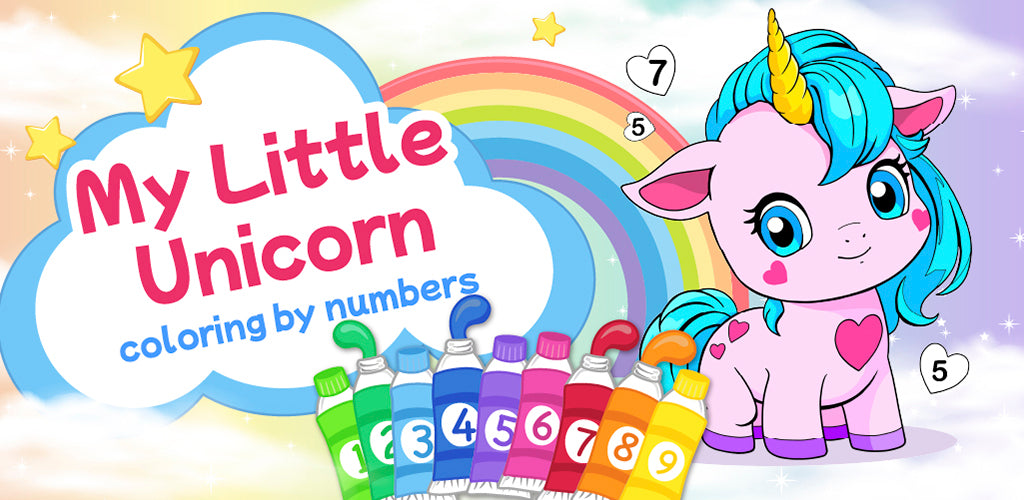 My Little Unicorn: Kids Coloring by Numbers VladMadGames