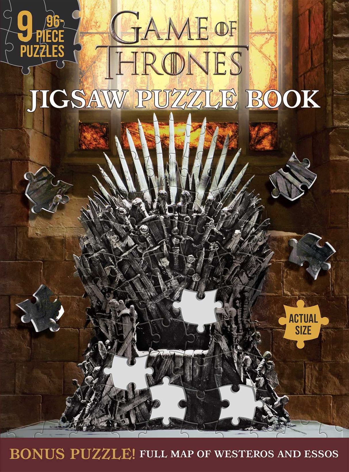 Game of Thrones Jigsaw Puzzle Book (Jigsaw Puzzle Books) WoodArtSupply