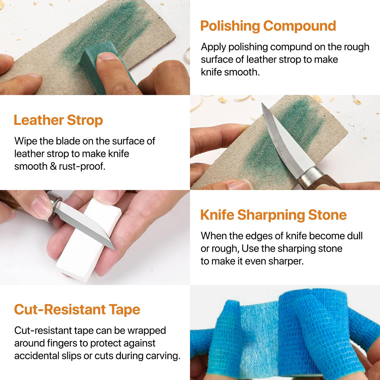 CARVCRAZE Wood Carving Tools Set 30-in-1 Wood Carving Knife Kit, Whittling Knife, Craft Kits for Adults, Wood Working Tools and Accessories, Whittling Knives, Wood Whittling Kits, Hobbies for Adults CarvCraze