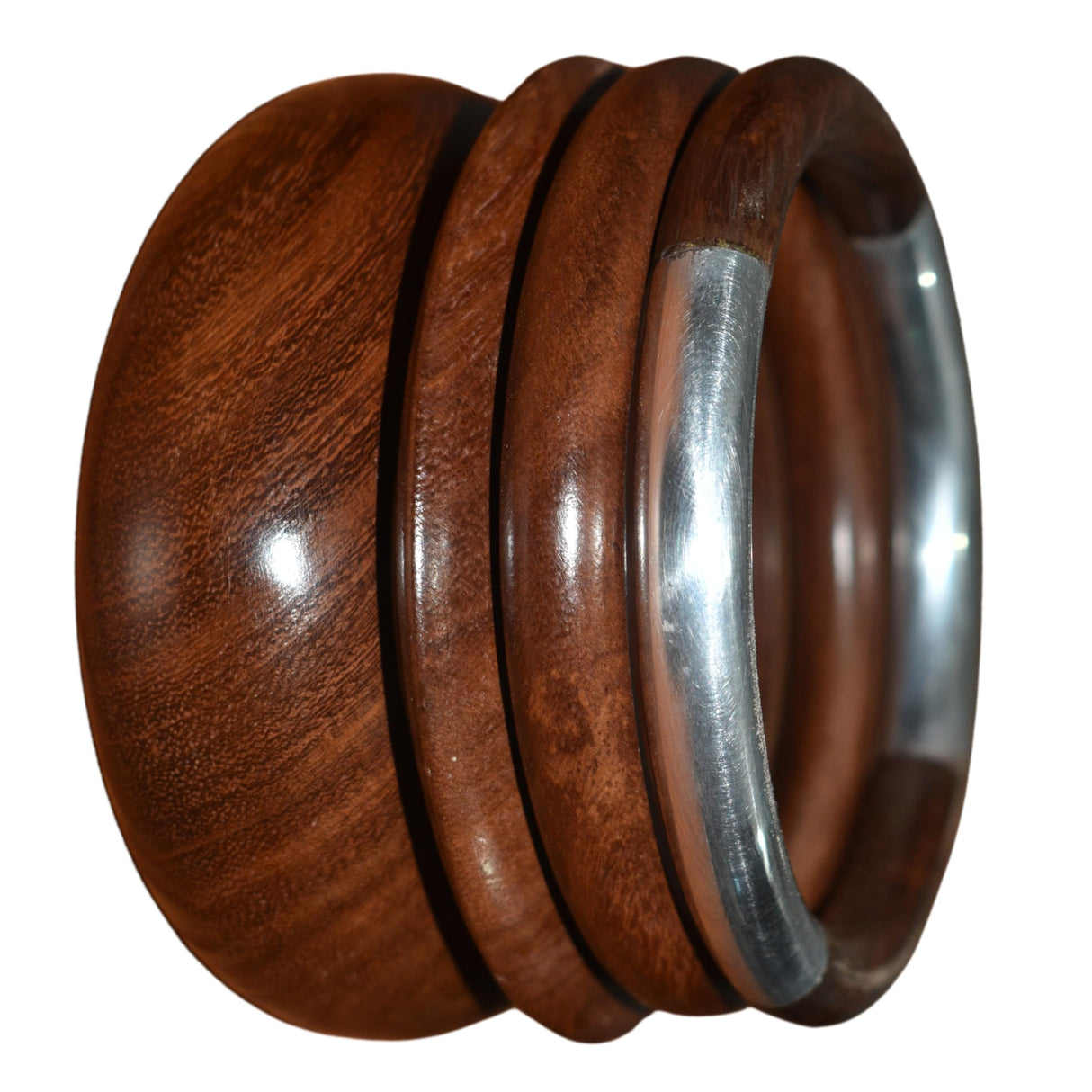 Healthy Floyds "Handcrafted Wooden Bangle - Elegant Natural Wood Bracelet, Lightweight, Perfect for Everyday Wear or Special Occasions. Healthy Floyds