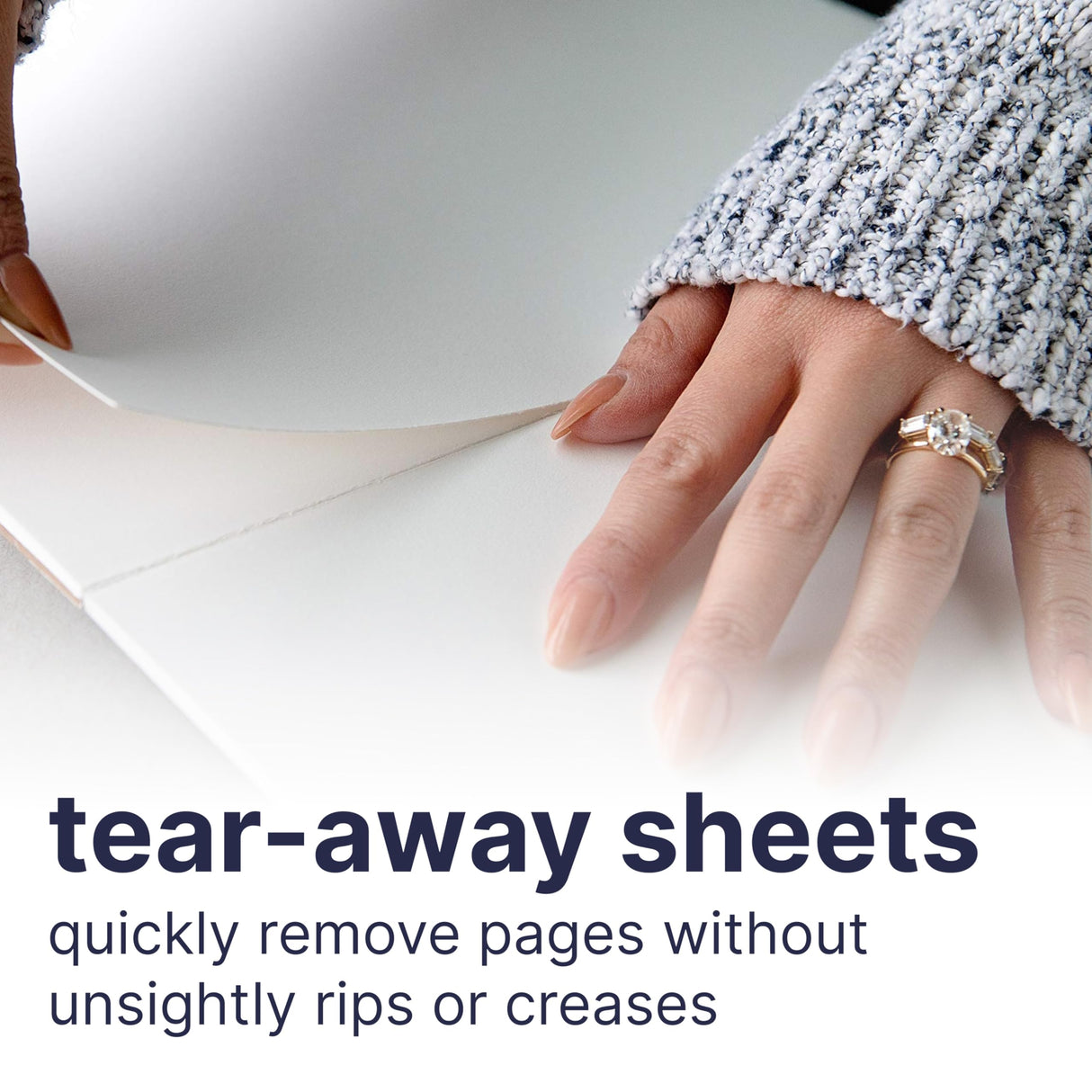 Strathmore 200 Series Sketch Pad, 9x12 inch, 100 Sheets, Tape Bound - Artist Sketchbook for Drawing, Illustration, Art Class Students Strathmore