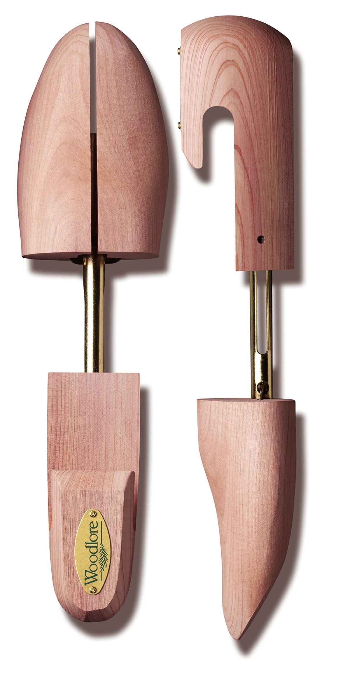 Allen Edmonds Woodlore Shoe Trees for Men 2-Pack Men's Combination Aromatic Red Cedar Shoe Trees (for Two Pairs of Shoes) Made in The USA (Medium / 9-10, Cedar) Allen Edmonds