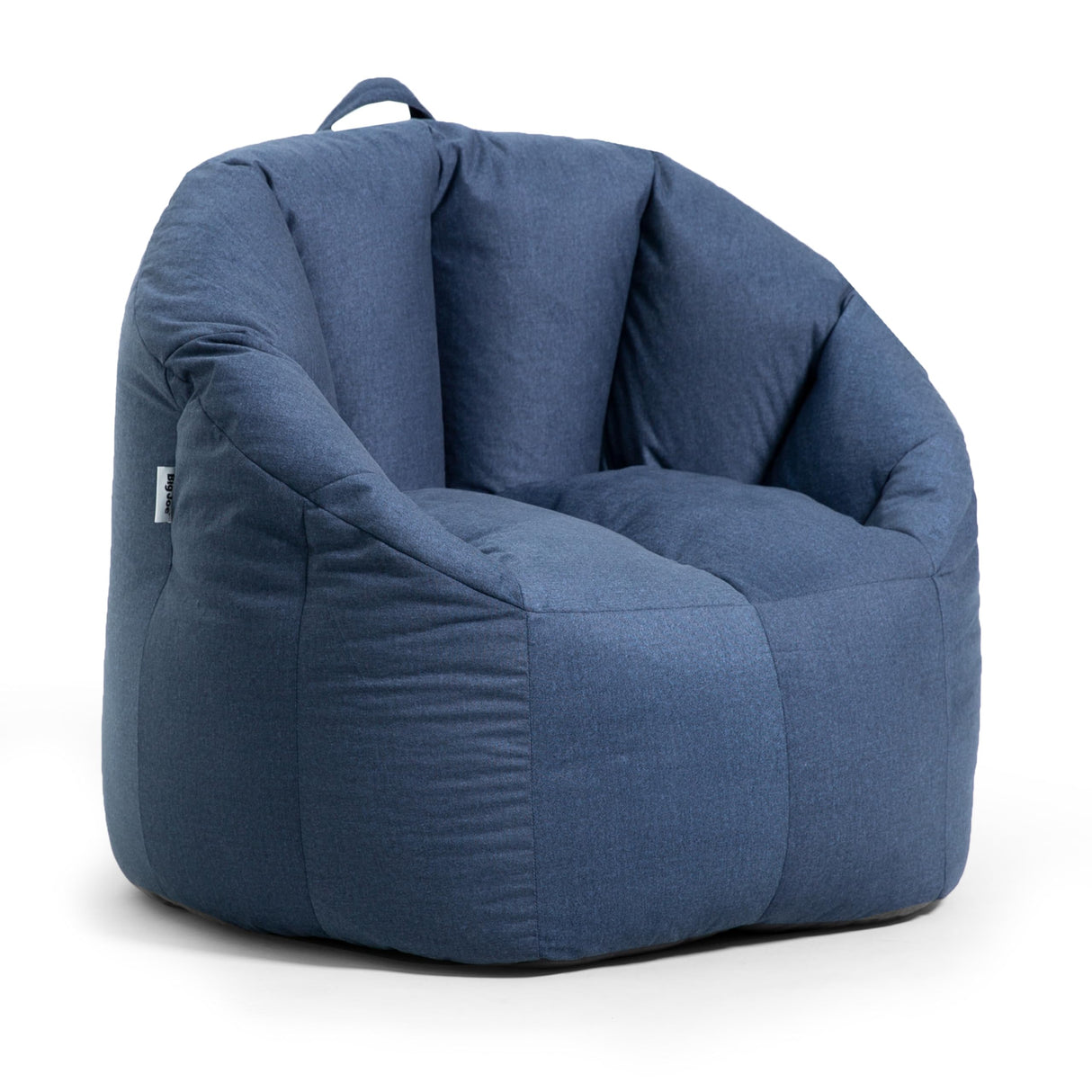 Big Joe Milano Lenox Denim Cobalt Beanbag Chair Big Joe