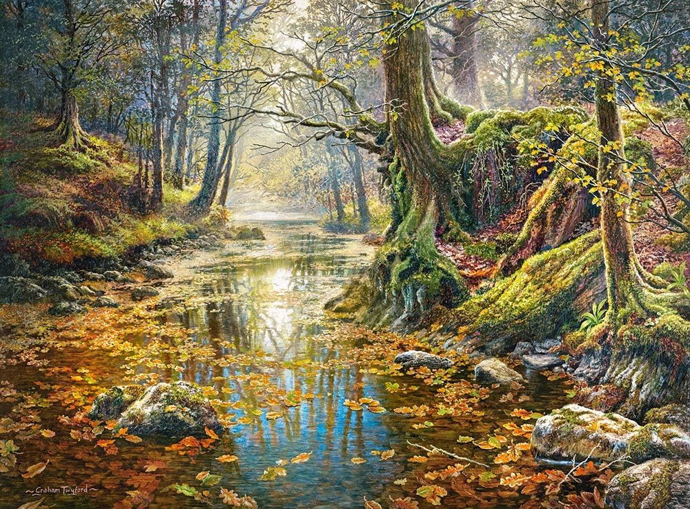 CASTORLAND 2000 Piece Jigsaw Puzzles, Reminiscence of The Autumn Forest, Nature Puzzles, Adult Puzzle, Castorland C-200757-2 Castorland