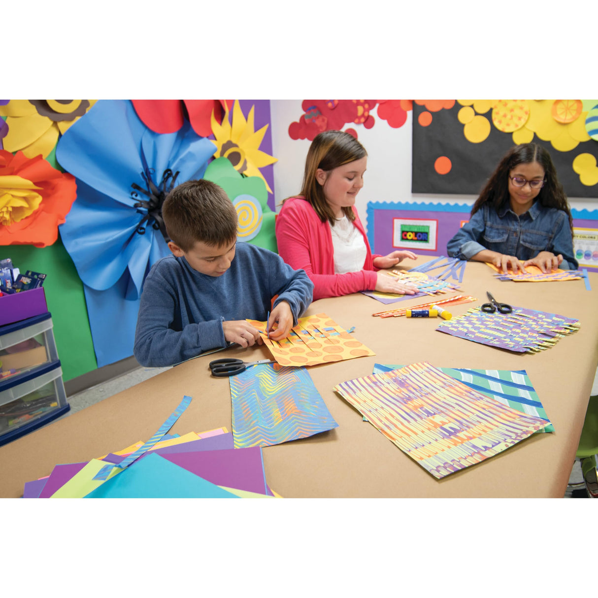 Tru-Ray Heavyweight Construction Paper, Lively Lemon, 9" x 12", 50 Sheets Tru-Ray