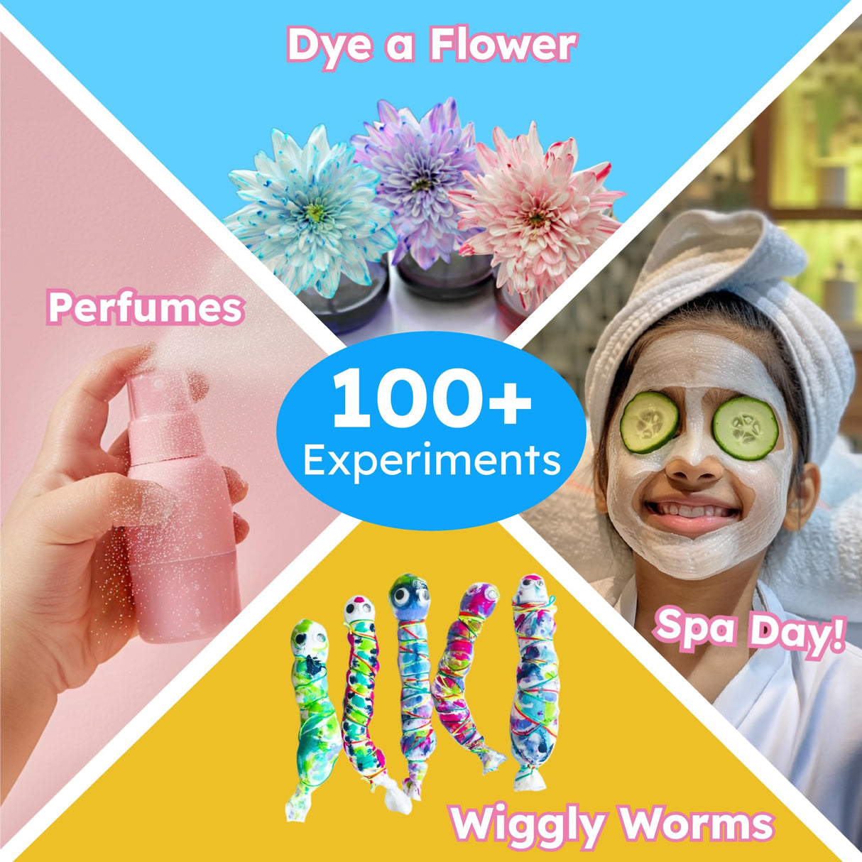 Butterfly EduFields 100+ Girls Science Kit for Kids Ages 4 5 6 7 8 | Girls in STEM & Science Experiments | Educational Gift Ideas for 4 5 6 7 8 Year Old Girl | STEM Projects, Fun Learning Butterfly EduFields