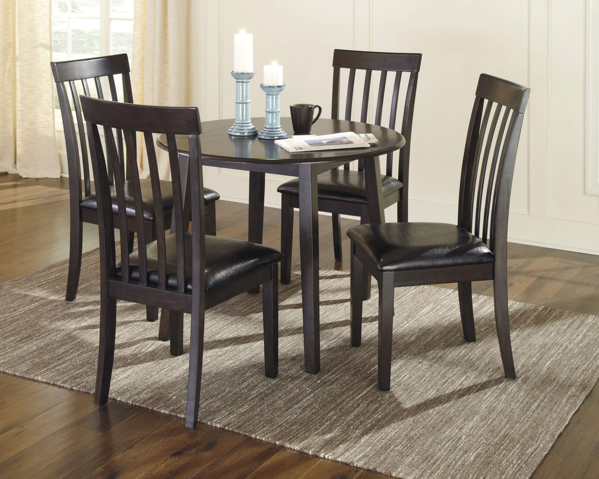 Signature Design by Ashley Hammis Rake Back Dining Room Chair, Set of 2, Dark Brown Signature Design by Ashley