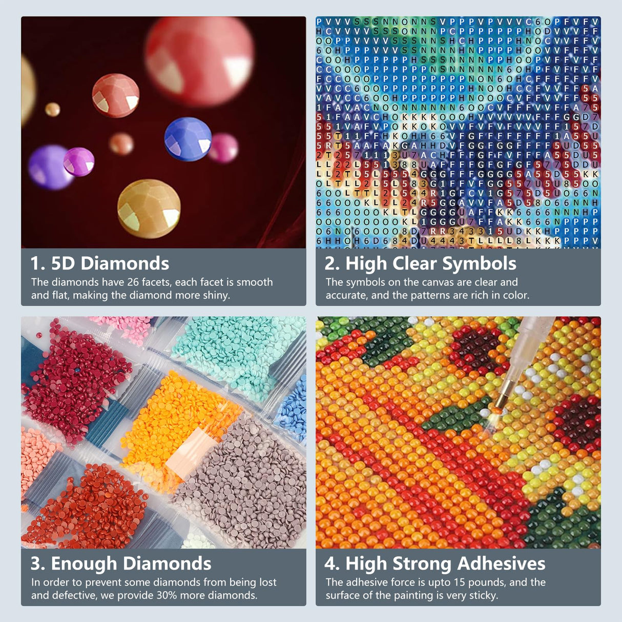 SJUTOUCI Truck Diamond Painting Kits for Adults, Diamond Art Kits for Beginners, DIY 5D Full Drill Diamond Dots Gem Craft Art Home Wall Decor 12x12 inch, Eagle SJUTOUCI