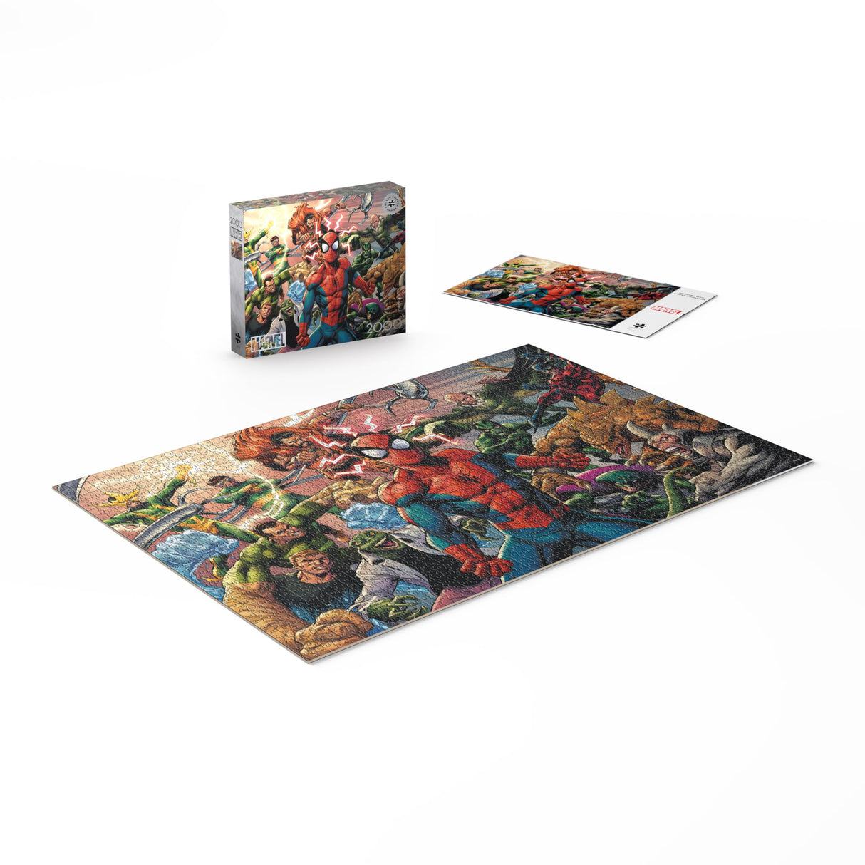 Buffalo Games - Marvel - Sinister War - 2000 Piece Jigsaw Puzzle for Adults -Challenging Puzzle Perfect for Game Nights - Finished Size is 38.50 x 26.50 Buffalo Games