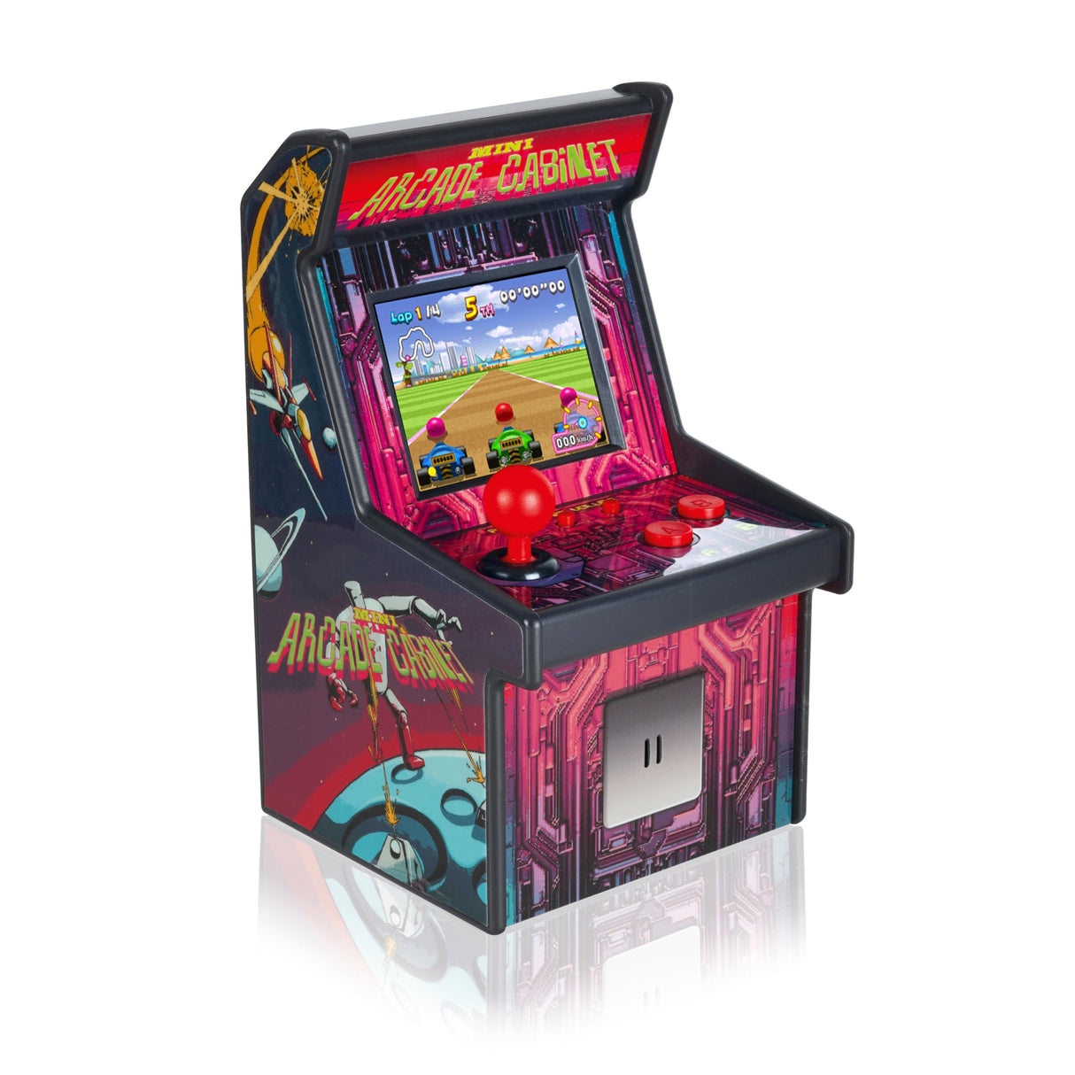 Eduboy 16-bit Mini Arcade Cabinet Retro Gaming Micro Arcade Game Console with 220 Built-in Educational, Puzzle and Sports Games Handheld Games- Classic Portable Arcade is a Top Christmas Generic