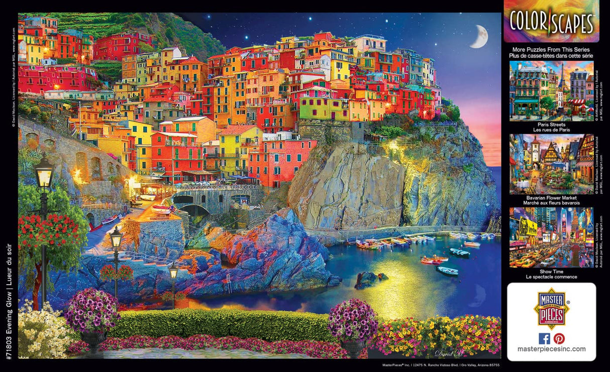 MasterPieces 1000 Piece Jigsaw Puzzle for Adults, Family, Or Youth - Evening Glow - 19.25"x26.75" Masterpieces
