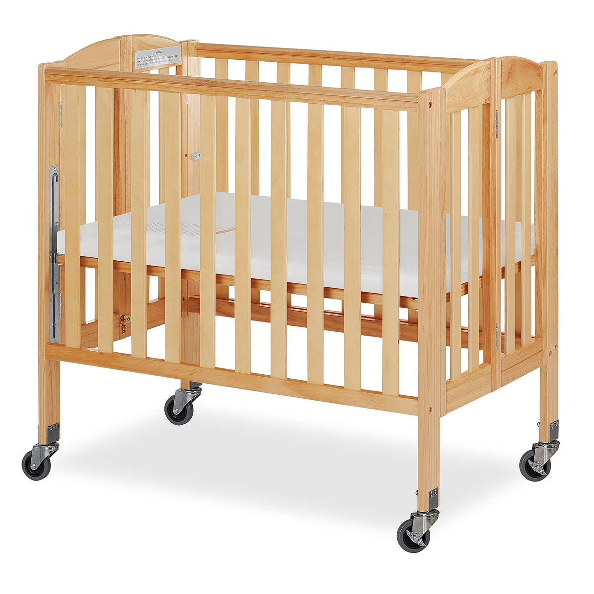 Dream On Me 3-in-1 Folding Portable Crib, Natural, Large Dream On Me