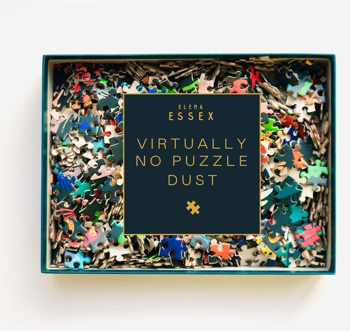 Elena Essex Puzzles for Adults - Rainbow Kingdom | 1000 Piece Puzzle | Jigsaw Puzzles 1000 Pieces | Pride Rainbow Animal Gradient Puzzle | Adult Puzzles Size 20 x 28 inches Elena Essex