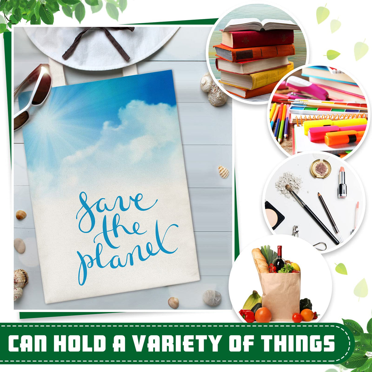 Xuniea 32 Pieces Sublimation Polyester Tote Bags Blanks Bulk 9.8 x 11.8 Inch Reusable Canvas Tote Printable Grocery Bags for Halloween Christmas DIY Gift Xuniea