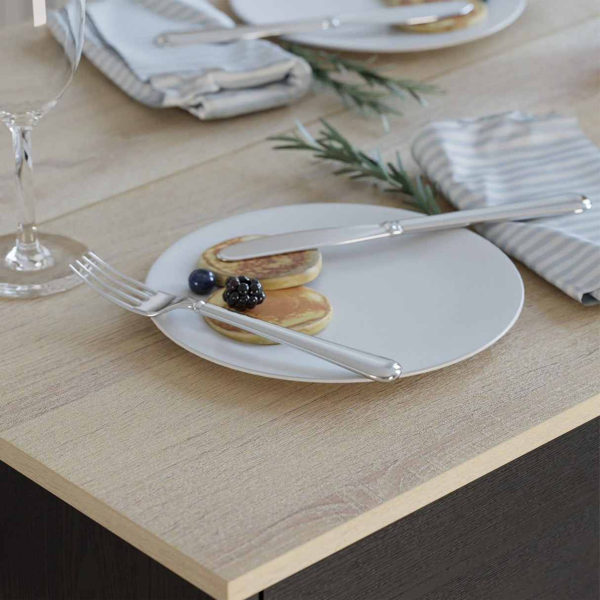 Rolling Kitchen Island with Drop Leaf, Storage Cabinet, and Charging Station - Black by IRONCK IRONCK