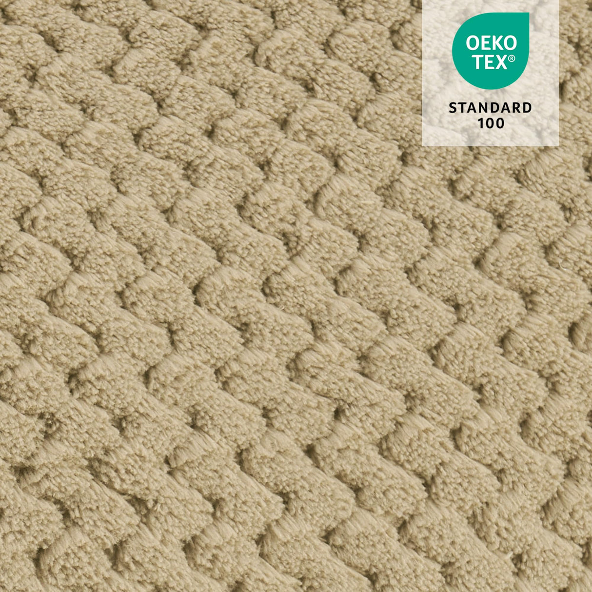 MCombo Oversized Power Lift Recliner Chair for Elderly, Dual Motor Lift Chair with Heat and Massage, Lay Flat Lift Chair for Big and Tall, Cup Holders, Fabric R7891 (Oversize, Beige) MCombo